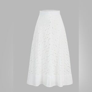 Cotton Eyelet Zippered Set 2 piece